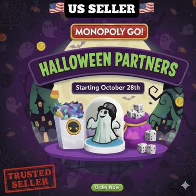 HALLOWEEN PARTNERS EVENT PRE-BOOKING FULL CARRY 80K POINTS MONOPOLY_PARTNER_GO ⭐ - Image 1 of 2