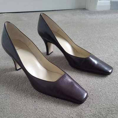 Carvela Brown Leather Court Shoes Size 6.5 40 - Image 1 of 4