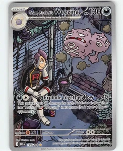 Team Rocket's Weezing - Illustration Rare SV10: Destined Rivals 199/182 NMHolo - Bild 1 von 2