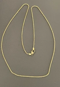 14 Kt Gelbgold Kette, 20 Zoll (K15) - Bild 1 von 7