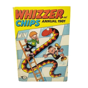 Whizzer and Chips Annual 1981 Unclipped UK Comic Fleetway - Picture 1 of 9