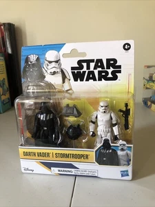 Star Wars Epic Hero Series Darth Vader & Stormtrooper by Hasbro - Picture 1 of 6
