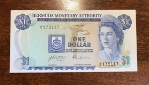 1978 Bermuda $1 Banknote  P-28B   VF+ - Bild 1 von 4