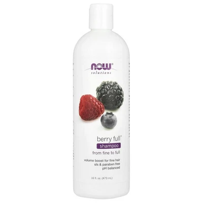 Solutions, Xampu Berry Full, From Fine to Full, 16 fl oz (473 ml) - Imagem 1 de 2