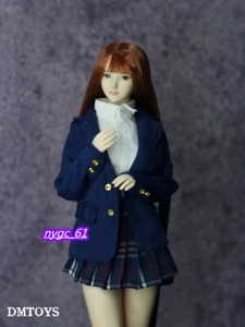 1/6 Student Mädchen schmal blau JK Anzug für 12 Zoll Frau PH TBL Figur Körper Puppe Spielzeug - Bild 1 von 9