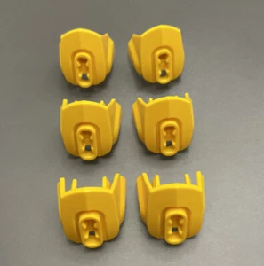 Lego 90641 Lot 6 Sz 3  Yellow Armor retired Hero Bionicle Star Wars Monster - Picture 1 of 7