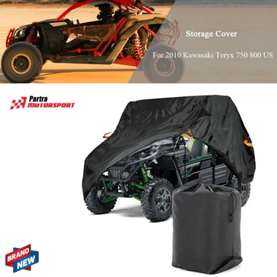 Nueva cubierta de almacenamiento de vehículo utilitario impermeable para Kawasaki Teryx 750 800 2010 EE. UU. Foto 1 de 4