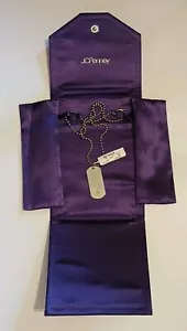 Stainless Steel W/Diamonds In Hoc Signo Vinces Women's 24" Necklace - Picture 1 of 5
