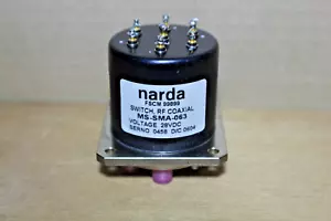 Interruptor RF COAXIAL Narda MS-SMA-063 FSCM 99899 - Imagen 1 de 8