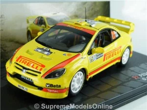 PEUGEOT 307 WRC MODEL RALLY CAR GALLI BERNACCHINI 2006 1:43 SIZE IXO RACING R0 - Picture 1 of 4