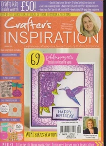 CRAFTER'S INSPIRATION THE ALL IN ONE CRAFT MAGAZINE #22 2019. - Picture 1 of 2