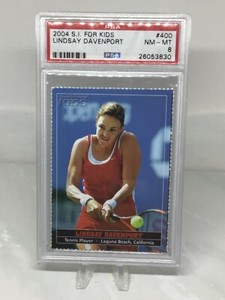 2004 SI For Kids #400 Lindsay Davenport PSA 8