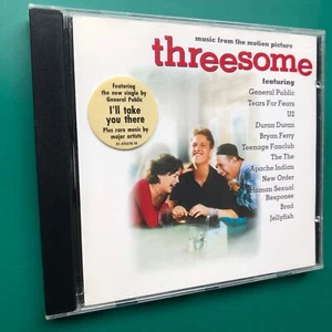 THREESOME Indie Rock Soundtrack CD Lara Flynn Boyle U2 Duran Duran Bryan Ferry - Picture 1 of 12