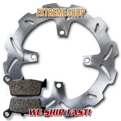 Rotor trasero + pastillas de freno para Kawasaki KX 125 M KX250 M/R (03-05) KX 250 R 2T (06-07) Foto 1 de 2