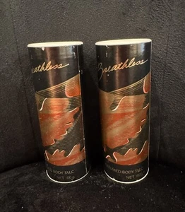 Avon Breathless Vintage Perfumed Body Talc X 2 Bottles, 🇦🇺stock, FREE POSTAGE - Picture 1 of 1
