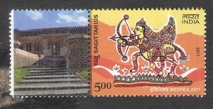 Zodiac Sign SAGITTARIUS Indipex 2011 Monument MNH - Picture 1 of 1