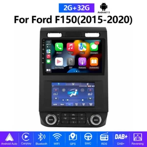 Android 13 Car Stereo Radio GPS Sat Nav Wifi Carplay 32G For Ford F-150 2015-2021 - Picture 1 of 18