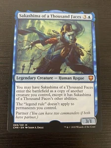 MTG: Sakashima dai mille volti - Leggende del comandante - TIMBRO HOLO MANCANTE - Foto 1 di 2