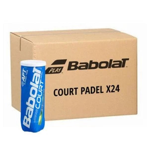 Cartone da 24 tubi di palline padel Babolat COURT PADEL + omaggio - Picture 1 of 1