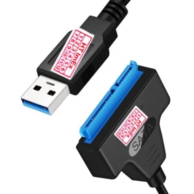 USB 3.0 to SATA Adapter Konverter Kabel Cable SATA Extern HDD SSD Festplatte - Bild 1 von 4