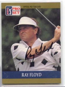 Ray Floyd signiert signiert AUTO 1990 Pro Set PGA Golf Card #17 - Bild 1 von 1