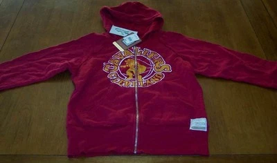 WOMAN'S TEEN JUNIORS CLEVELAND CAVALIERS CAVS NBA HOODED SWEATSHIRT XS NEW - Image 1 of 4