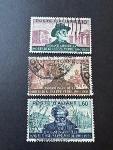 Italy Used SC#594-6 (1951) F/VF SCV $24.25 - Picture 1 of 1