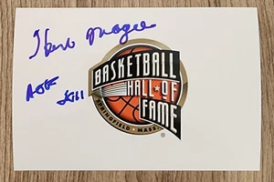 Herb Magee Signed HOF Logo 4x6 Photo Basketball HOF Legend RAD - Picture 1 of 1
