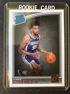 2018-19 Panini Donruss - Rated Rookies #168 Marvin Bagley III (RC) - Image 1 of 2