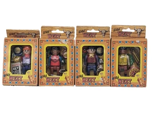 Lot Of 4- Vintage Playmobil Bootleg Wild West American Action Figures-Free Ship. - Picture 1 of 10