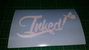 MÁQUINA DE TATUAJES ENTINTADA Pegatina/Calcomanía Ventana Coche Vinilo Laptop Calcomanía - Imagen 1 de 1