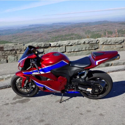 Kit de carenado para Honda CBR600RR 2009-2012 rojo azul pintado ABS carrocería de inyección trabajo Foto 1 de 4