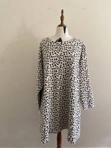 Virtuelle Plus Size XL Leopard Print Blouse Top - Picture 1 of 11