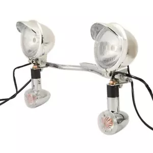Passing Turn Signals Light For Yamaha Road Star Warrior Midnight XV 1700 1600 - Picture 1 of 9