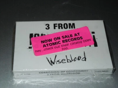 Corrosion of Conformity 3 From Wiseblood Promo Cassette King of the Rotten New - Image 1 of 4