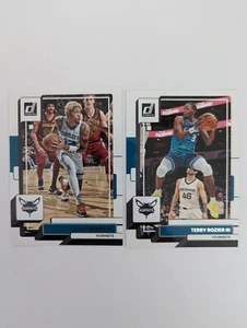 Lotto Charlotte Hornets - Oubre Jr. Rozier III 2022-2023 Panini Donruss - Foto 1 di 1