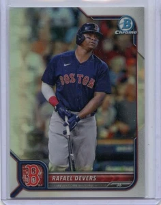 Refractores cromados Bowman 2022 #18 serie Rafael Devers #484/499 - Imagen 1 de 1