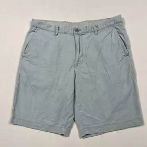 Uniqlo Blue Casual Cotton Chino Walk Shorts Men's XL W36 - Picture 1 of 8