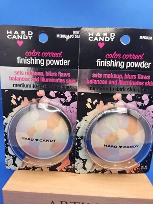 2/Hard Candy Color Correct Finishing Powder Med/ Dark Skin Tones 90871 -Makeup - Image 1 of 2