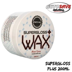 Infinity Wax - Supergloss+ Wax 200ml Gloss, Ease Of Use And Beading - Picture 1 of 2