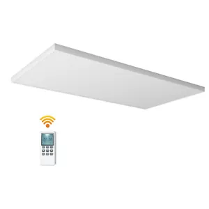 860 Watt Deckenmontage Infrarotheizung mit Thermostat Elektroheizung Heizkörper - Bild 1 von 12