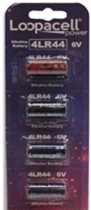  Paquete de 5 baterías Loopacell A544 PX28A 476A 4LR44 6V batería cuello perro batería - Imagen 1 de 4