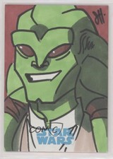 2015 Star Wars: Journey to The Force Awakens 1/1 Joe Hogan Auto Sketch 0s5s