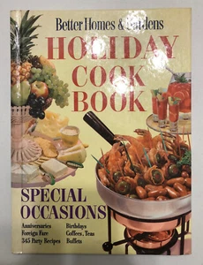 VTG 1959 Better Homes & Gardens Holiday Cookbook Special Occasion HC - Good - Imagen 1 de 10