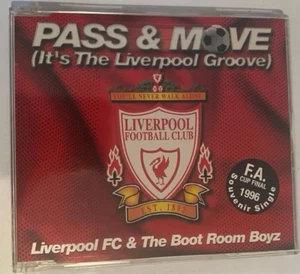 Liverpool F.C : Pass & Move (It's The Liverpool Groove) CD Single Cup Final 96 - Picture 1 of 3