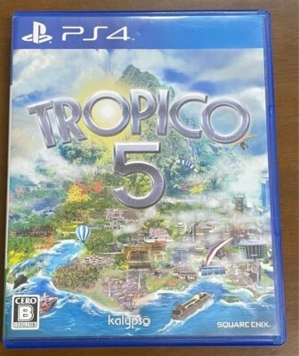 PS4 PlayStation 4 Tropico 5 Japanese Games With Box Tested Genuine - Image 1 of 3