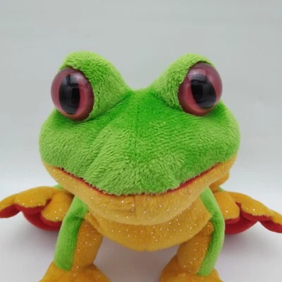 Ganz Webkinz Tree Frog Plush Animal HM109 Green & Yellow Lil'Kinz NO CODE - Image 1 of 4