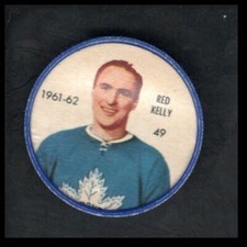 1961-62 Shirriff / Salada Coins Red Kelly*** #49
