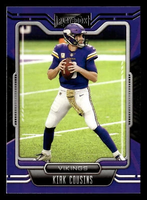 Kirk Cousins 2021 Playbook #55 Minnesota Vikings - Image 1 of 2