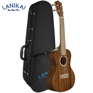 Lanikai MAS-C All Solid Mahogany Series Concert Acoustic Ukulele With Foam Case - Picture 1 of 4